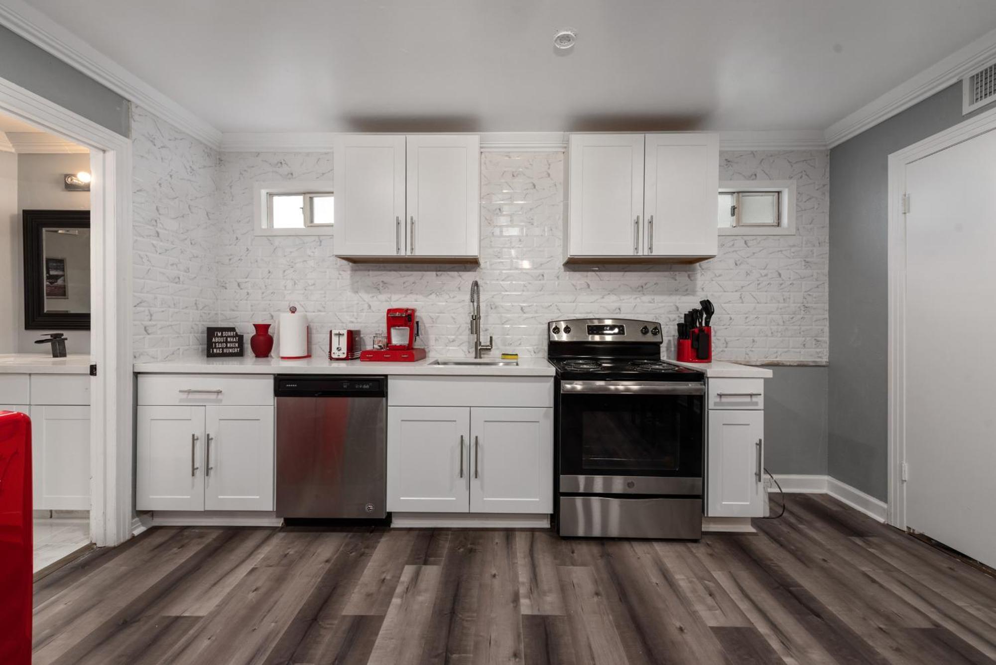 Apartmán Urban Retreat 1Br With Free Park Houston Exteriér fotografie